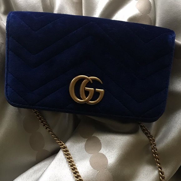 gucci side bag velvet